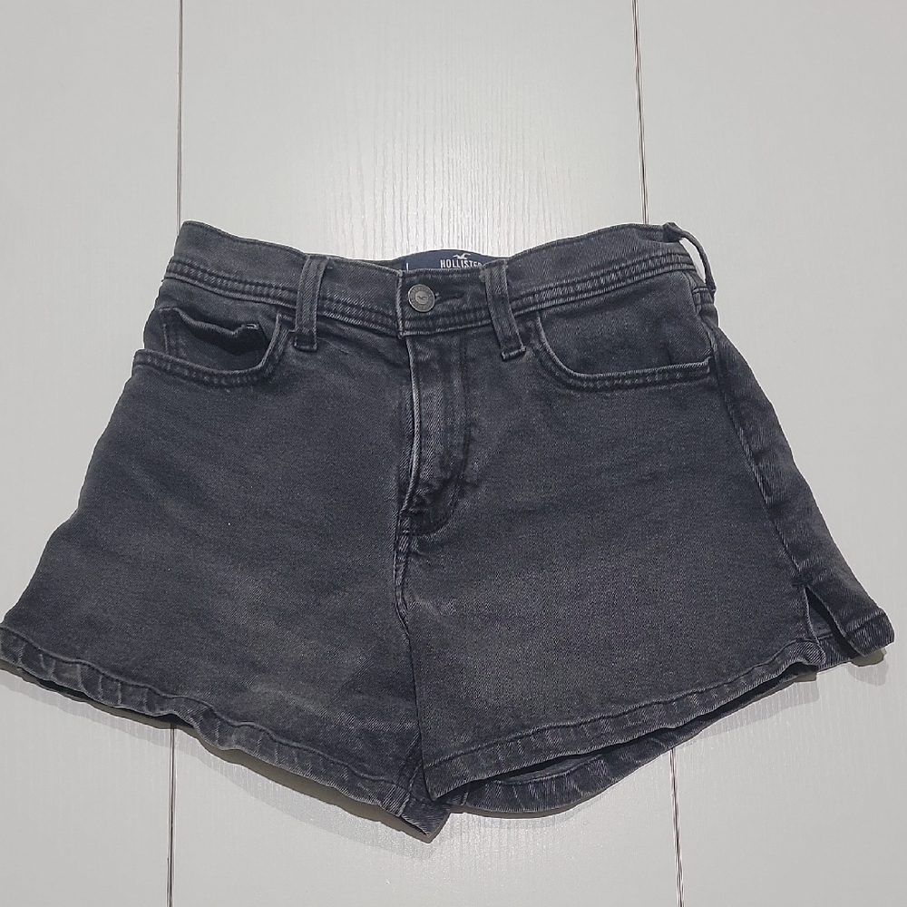Hollister Dark Gray Jean Shorts